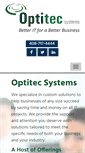 Mobile Screenshot of optitecsystems.com